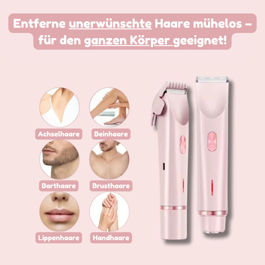 ShinyShave – Das Original 2-in-1 Rasierer & Trimmer