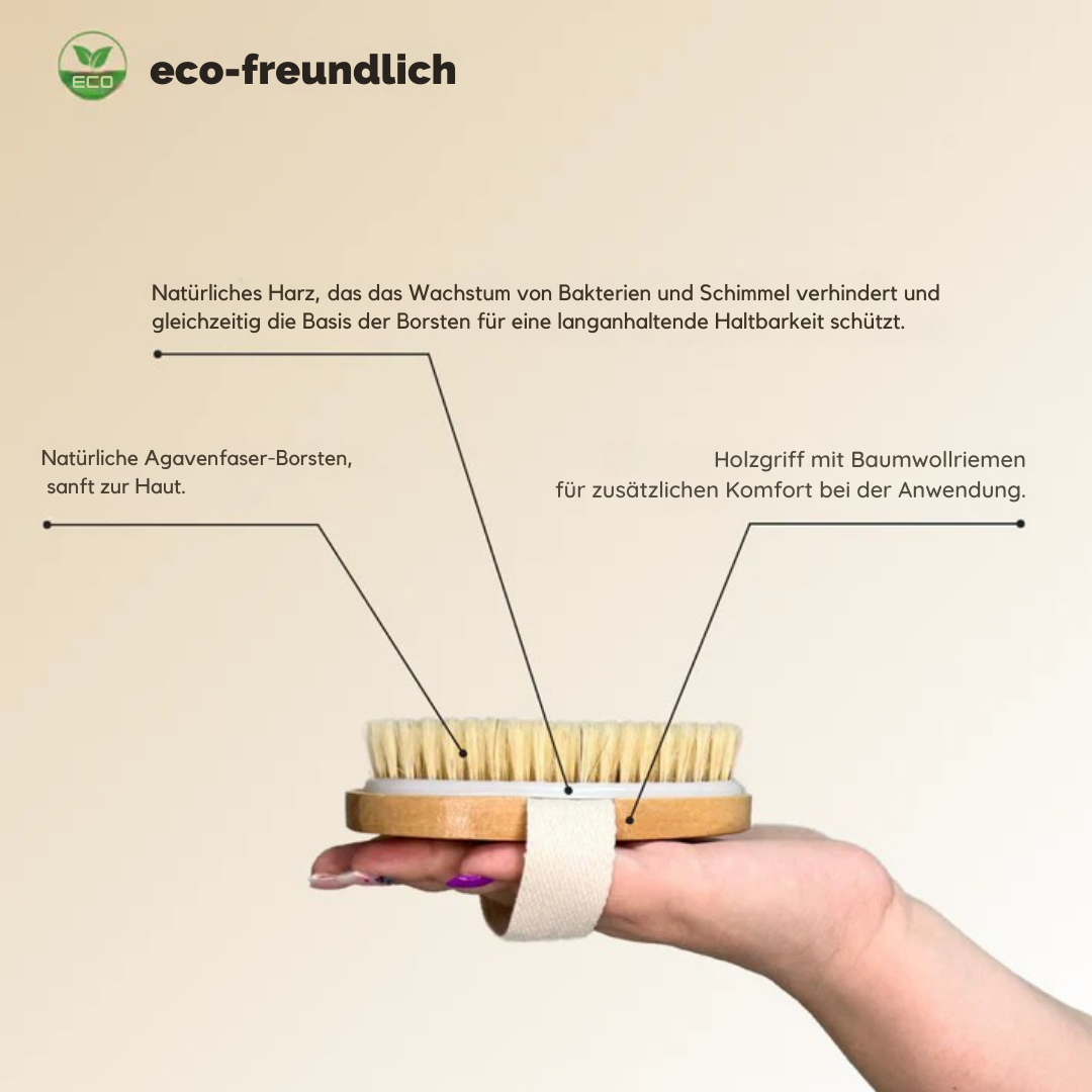 ShinyBrush – die Bürste für trockene Haut