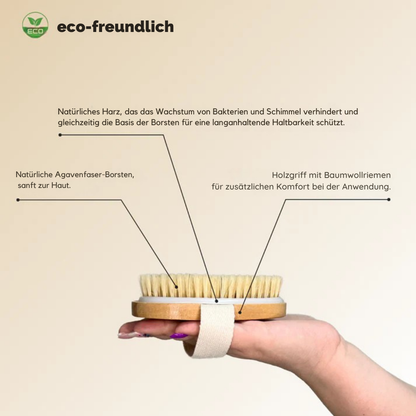 ShinyBrush – die Bürste für trockene Haut